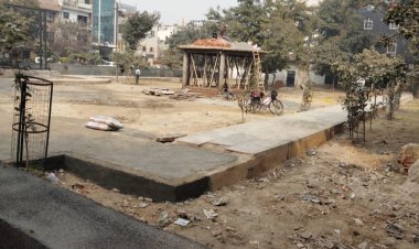 औद्योगिक क्षेत्र में पार्क का सौंदर्यीकरण का श्रेय लघु उद्योग भारती को