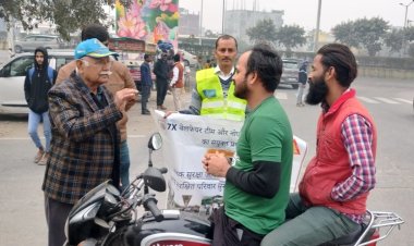 7X वेलफेयर टीम ने चलाया 'मत चलो उल्टा' अभियान