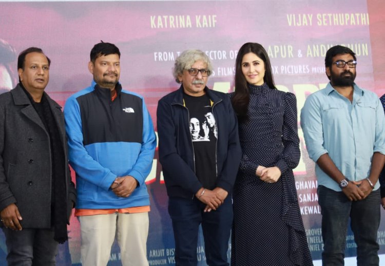 कैटरीना कैफ और विजय सेतुपति ने दिल्ली में मनाया 'मेरी क्रिसमस' का जश्न