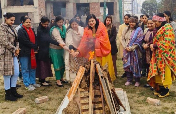 एसजीआई नोएडा ने सांस्कृतिक कार्यक्रमों के साथ मनाई लोहड़ी और मकर संक्रांति