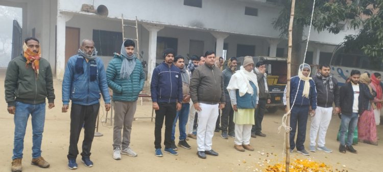 सद्भावना आदर्श इंटर कॉलेज में मना 75 वां गणतंत्र दिवस