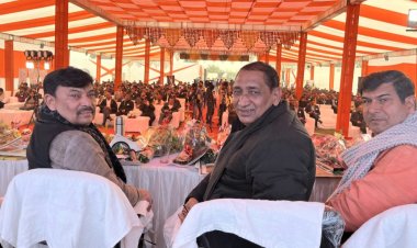 कोहरे और बारिश के बीच दिनभर छाया रहा सूरजपुर वेटलैंड में आयोजित नेचर एंड बर्ड फेस्टिवल