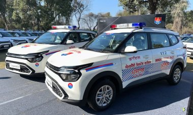 किआ इंडिया ने पंजाब पुलिस को 71 उद्देश्य-निर्मित वाहनों के रूप में स्पेशली कस्टमाइज़्ड कैरेंस डिलीवर किए