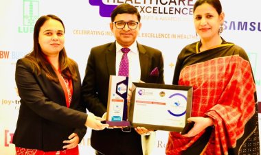 स्वास्थ्य क्षेत्र में बेहतर योगदान के लिए फेलिक्स हॉस्पिटल को मिला सम्नान