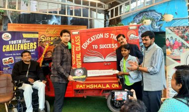 पाठशाला ऑन व्हील के जरिये झुग्गियों तक शिक्षा पहुंचाएगा चैलेंजर्स ग्रुप