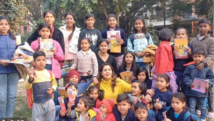 नारी प्रगति सोशल फाउंडेशन ने बसंत पंचमी प़र आर्ट एंड क्राफ्ट कोर्स का किया शुभारंभ