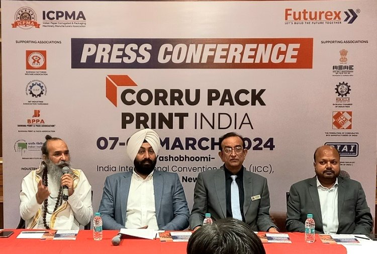भारत का सबसे बड़ा कोरुगेटेड पैकेजिंग मशीनरी एक्सपो  7 मार्च से