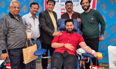 विशाल रक्तदान महोत्सव का हुआ आयोजन,  537 रक्त यूनिट हुआ प्राप्त