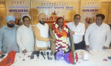 महाराणा प्रताप सेना के प्रदेश सचिव बने विनोद त्यागी