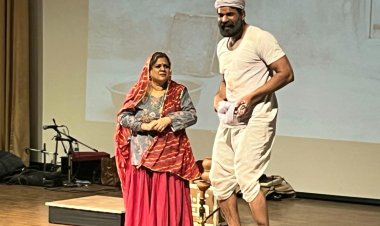 गजराज नागर के निर्देशन में गोदान का मंचन