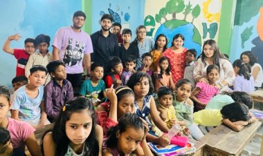 बीआईटी छात्रों ने राष्ट्रीय सेवा योजना के अंतर्गत पहचान स्ट्रीट स्कूल का दौरा किया