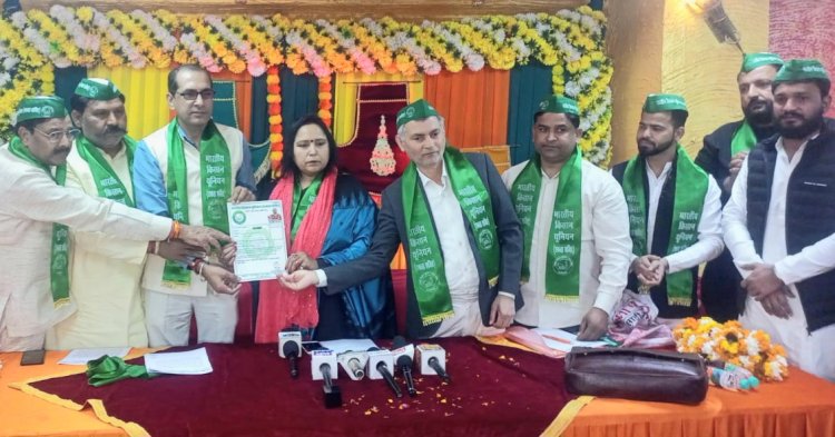 संजीव तेवतिया बने भाकियू एकता शक्ति के मेरठ मंडल अध्यक्ष
