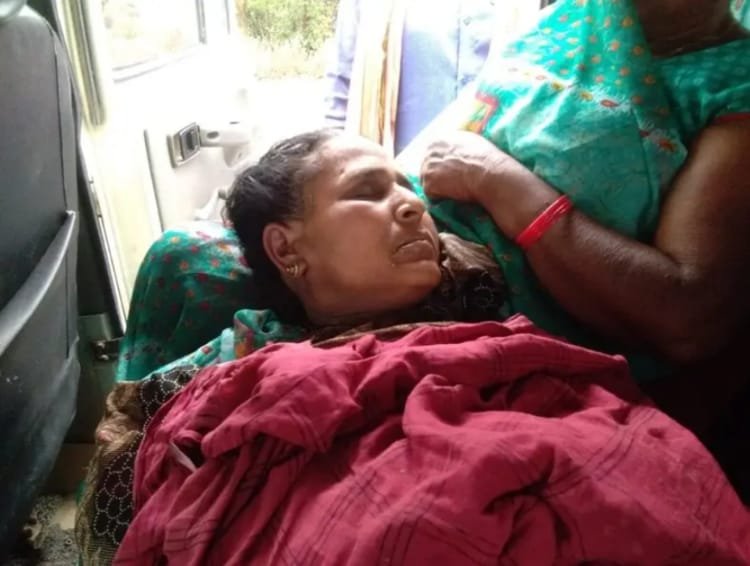 आकाशीय बिजली के चपेट में आने से वृद्ध महिला की मौत