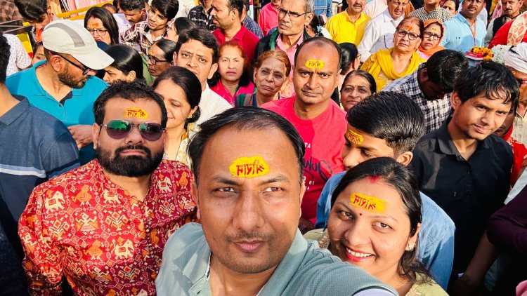 पहल सस्था के द्वारा अयोध्याधाम एवं नैमिषारण्य दर्शन यात्रा का आयोजन