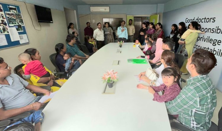 डीईआईसी में राष्ट्रीय जन्म दोष जागरूकता कार्यक्रम आयोजित