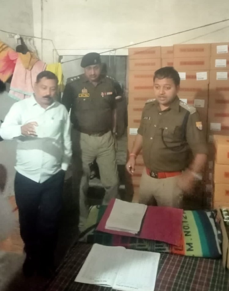 आबकारी विभाग के औचक निरीक्षण से मचा हड़कंप