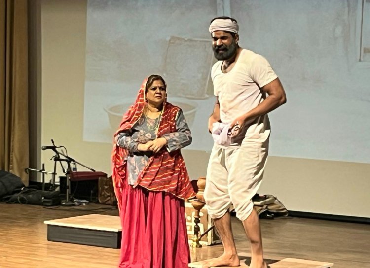 गजराज नागर के निर्देशन में गोदान का मंचन