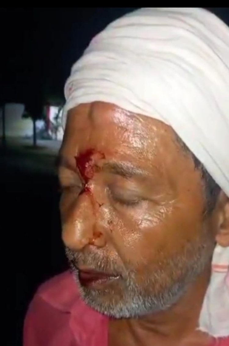 जमीन के विवाद में दो पक्षों में जमकर चले लाठी डंडे