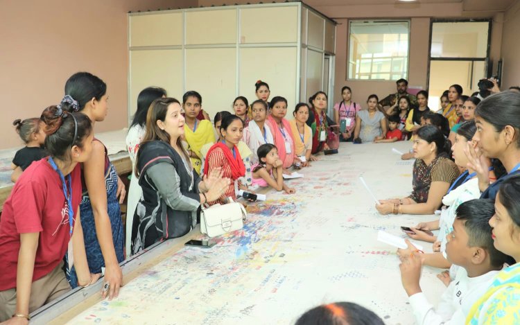 फैशन कढ़ाई एवं सिलाई प्रशिक्षण कार्यक्रम का हुआ शुभारंभ