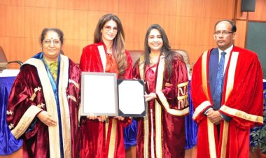 प्रसिद्ध अंर्तराष्ट्रीय डिजाइनर सुश्री ताला अलामुद्दीन को एमिटी में प्रोफेसरशिप की मानद उपाधि से किया सम्मानित