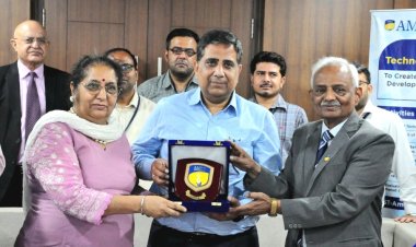 एमिटी के वैज्ञानिक डा वी. के. जैन द्वारा विकसित की गई तकनीक ‘एमी एक्वा टेस्टर’ पर बना उत्पाद हुआ लांच