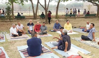 नव संवत्सर में योग संस्थान द्वारा सामूहिक योग-प्राणायाम शिविर 14 अप्रैल को