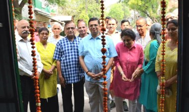 रोजमर्रा के सामान के लिए बनवाए गए कियोस्क का हुआ उद्घाटन