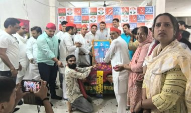 सपा महानगर ने मनाई डॉ. भीमराव आंबेडकर जयंती