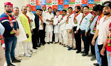 भारतीय वाल्मिकी समाज चेतना मंच ने सपा को दिया समर्थन