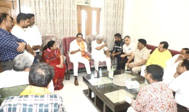 उ0प्र0 उद्योग व्यापार मंडल ने भाजपा प्रत्याशी डॉ महेश शर्मा को खुला समर्थन देते हुए रिकॉर्ड अंतर से जिताने की ली शपथ