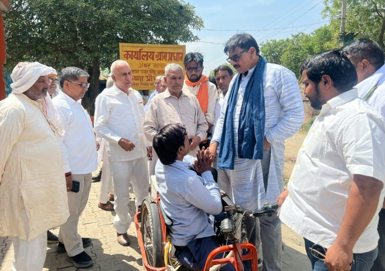 यह चुनाव देश को विकसित राष्ट्र के साथ साथ हर परिवार को समृद्ध बनाने का मार्ग प्रशस्त करेगा - धीरेन्द्र सिंह