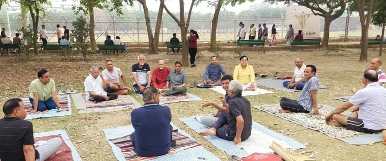 नव संवत्सर में योग संस्थान द्वारा सामूहिक योग-प्राणायाम शिविर 14 अप्रैल को