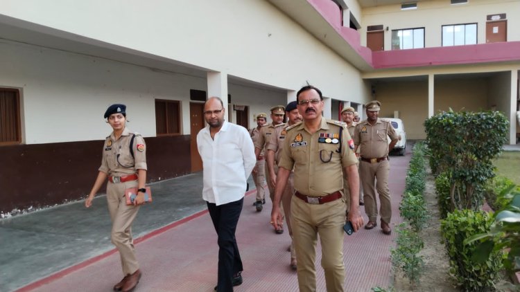 लोक सभा चुनाव के तैयारियों में जुटा जिला प्रशासन, एसपी ने किया स्थलीय निरीक्षण