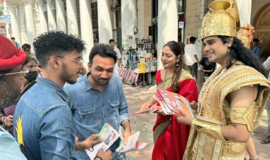 अयोध्या की रामलीला के कलाकारों ने मोदी के लिए मांगे वोट