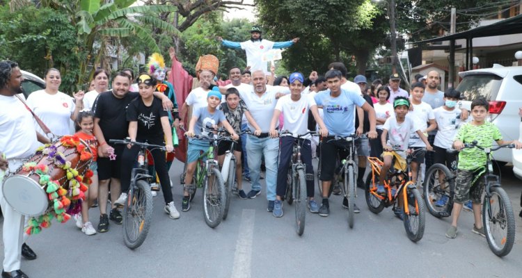 खेलो 39 ने निकाली दूसरी स्पोर्ट्स कार्निवल परेड