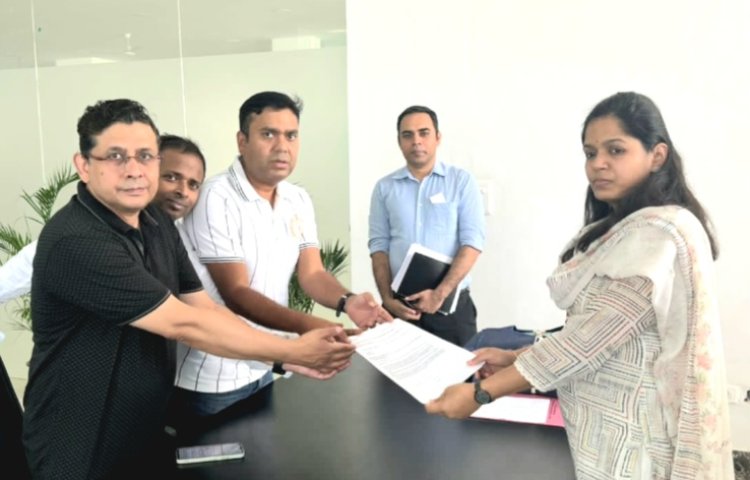 नेफोवा की टीम ने एसीईओ अन्नपूर्णा गर्ग से मुलाकात कर विभिन्न समस्याओं पर की चर्चा