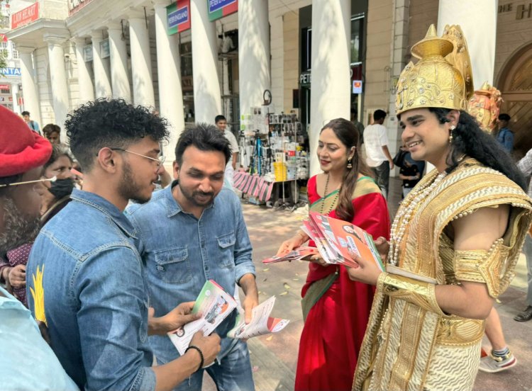 अयोध्या की रामलीला के कलाकारों ने मोदी के लिए मांगे वोट