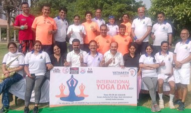 युवा शक्ति का अभिनव प्रयास: योग, प्रकृति संरक्षण और प्लास्टिक मुक्त जीवन का संदेश