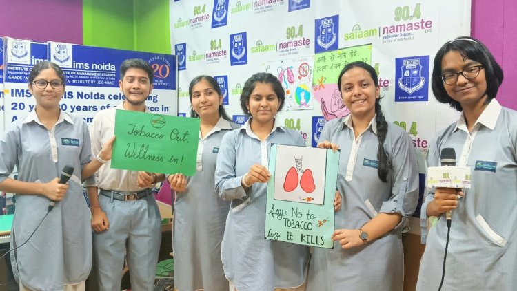 सलाम नमस्ते में नो-टोबैको कैम्पेन काका हुआ आयोजन
