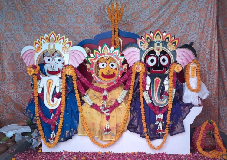 इस्कॉन नोएडा में मनाया जा रहा है भगवान जगन्नाथ स्नान यात्रा महोत्सव 