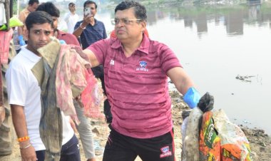 नदियों के साफ सफाई और सरंक्षण का चलाया अभियान