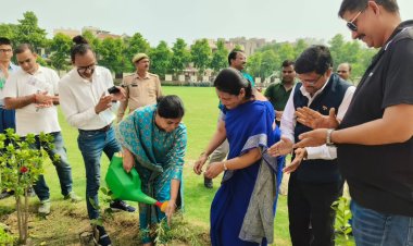 सी.ए.आई के पर्यावरण संग्रह में छात्रों ने लगाए अनेको वृक्ष