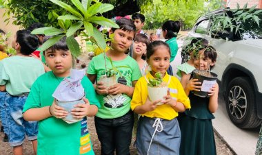 श्री चैतन्य टेक्नो स्कूल ने मनाया 'हरित भारत मिशन'