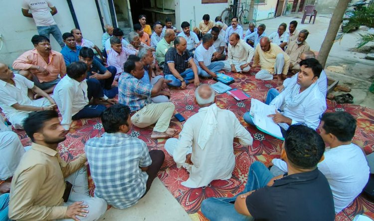क्षेत्र की मूलभूत समस्याओं पर किराड़ी आरडब्ल्यूए ने किया सभा का आयोजन