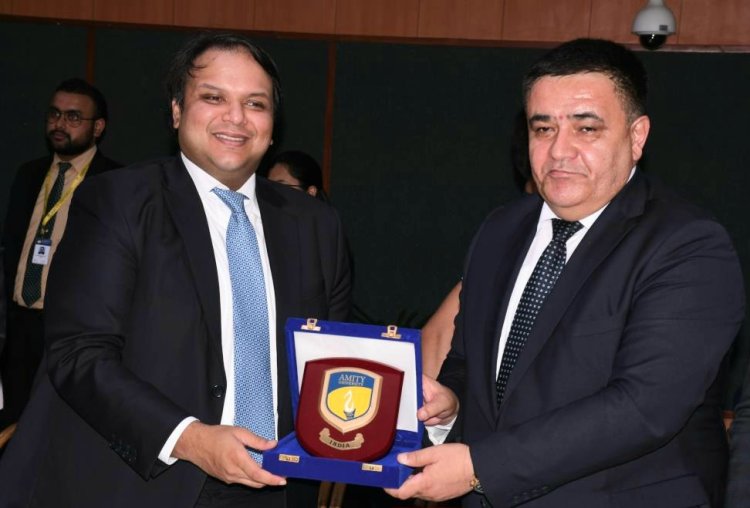 उज्बेकिस्तान के उच्च मंत्रीस्तरीय प्रतिनिधिमंडल ने किया एमिटी विश्वविद्यालय का दौरा