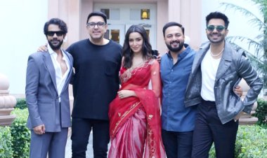 दिल्ली में हुआ 'स्त्री 2' के प्रेस कॉन्फ्रेंस का आयोजन