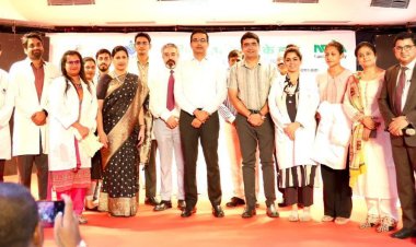 फेलिक्स हॉस्पिटल द्वारा आयोजित मेगा हेल्थ चेकअप कैम्प का नोएडा सीईओ ने किया उद्घाटन