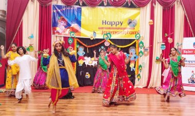 सेंट एंजेल्स में धूमधाम से मनाया गया श्रीकृष्ण जन्माष्टमी पर्व