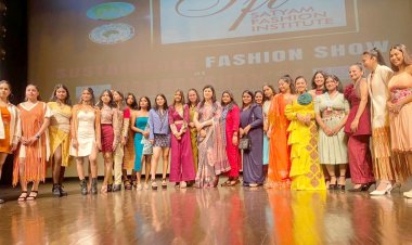 सस्टेनेबल फैशन शो 'सस्टेन द वर्ल्ड - ए विज़न फॉर द सस्टेनेबल फ्यूचर'