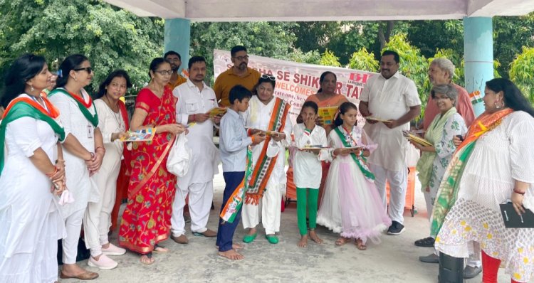 शिक्षा से शिखर तक संस्था ने हर्षोल्लास से मनाया 78वा स्वतंत्रता दिवस